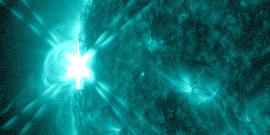 Major X5.0 solar flare